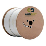 Cabo Coaxial Rg6 90% Bob. 305m - Cabletech