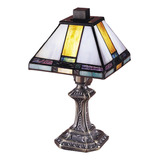 Dale Tiffany 8706 Lámpara De Mesa Con Acento De Una Luz De