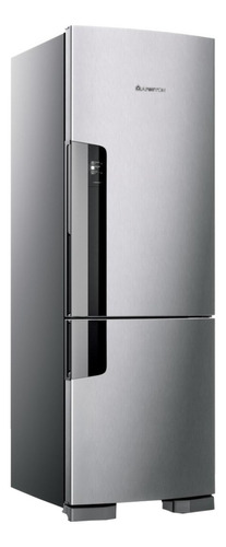 Heladera Inv No Frost Ariston Tre44 Inox C/freezer 397l 220v