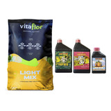 Sustrato Lightmix 50lt Con Top Crop Veg Bloom 1lt Bud 250ml