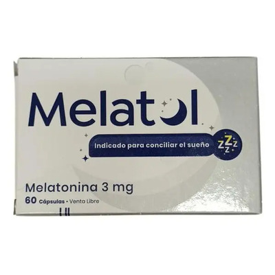 Melatol 3 Mg Cáps. Dura, 60 Cápsulas | MercadoLibre
