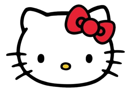 Sticker De Vinil Para Carro Cristal Nuevo Hello Kitty Sanrio
