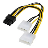 Nisuta Cable Adaptador De Molex X2 Hembra A 8 Pin Ns-ad824v