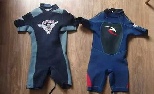 Trajes Cortos Neoprene Niños Rip Curl T6 Y Seaway T8