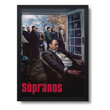 Cuadro The Sopranos Marco Con Vidrio 35x50