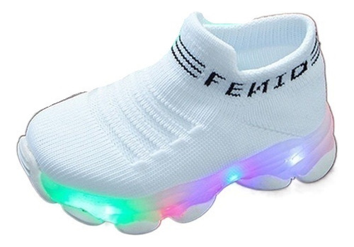 Zapatillas Deportivas Para Niños Con Luces Led