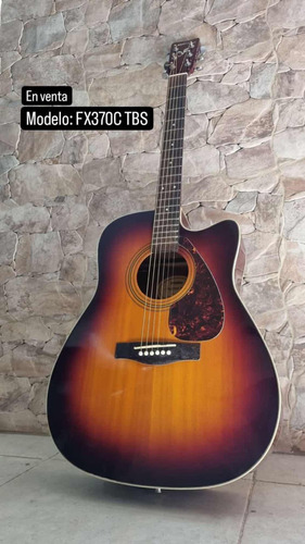 Guitarra Electroacústica Yamaha Fx 370c Tbs