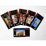 Label Cartuchos Super Nintendo - Snes- Pacote Com 4 Unidades