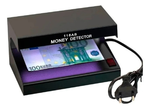 Detector Billetes Falsos Dinero Uv 4w 220v Pesos Dolares 