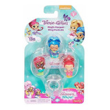 Shimmer & Shine - Conjunto De 3 Mini Teenie Genies Com Anel