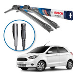 Palhetas Limpador  Bosch Aerofit  Novo Ford Ka 2014 A 2021