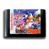 Cartucho De Megadrive Novo Sonic Chaos