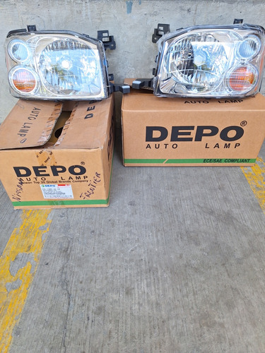 Faros Nissan Frontier Depo Derecho Izquierdo  No Chino Foto 3