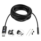 Camara Boroscopio Endoscopio Usb 5mts Automotriz Eurotech