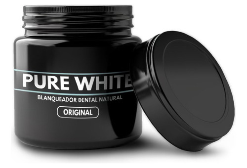 Pure White Blanqueador Dental Carbón Coco Teeth Whitening