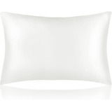 Sutuo Home Funda De Almohada De Seda Blanca Para El Cuidado 