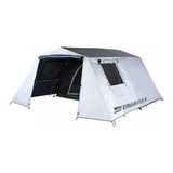 Carpa Expedition 6 Plus Waterdog 6 Personas 21.5kg Camping Color Blanco