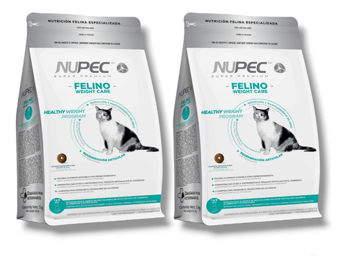 Kit De 2 Felino Weight Care 3kg | Control De Peso