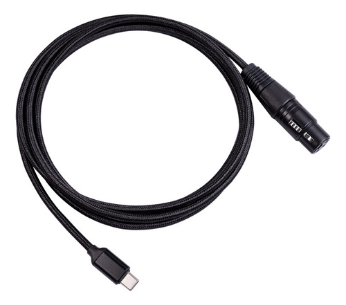 Cable Usb C A Xlr Hembra, Cable De Micrófono Usb C Macho A