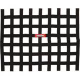 Racequip Race Car Window Net Ribbon Style Black 18h X 24w