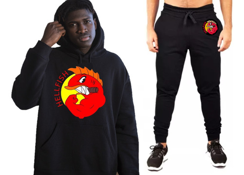 Conjunto Buzo+jogging- Los Simpsons Hellfish 