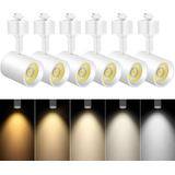 Vanoopee Cabezales De Riel Led De 5 Colores Cabezales De Rie