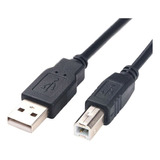 Cable De Impresora Usb Largo 1.5m Con Filtro