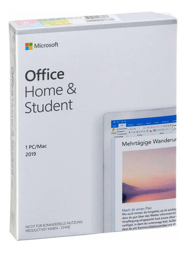 Microsoft Office Home And Student 2019 1 Pc/mac