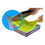 Organizador Separador Plastico De Remeras Ropa Pack 10 Color Transparente