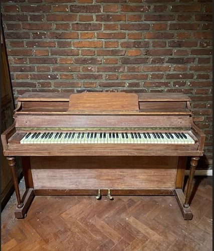 Piano Antiguo De Madera Winter Company Ny Excelente Estado
