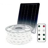 Tira Solar Led 15 Metros Luz Blanca C/control 60 Leds X Mt