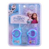 Frozen Walkie Talkie Handy Disney Princesas Ditoys Full Color Celeste