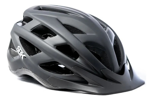 Casco De Bici Mountain Bike Sbk S311 Negro Mate Adulto C/reg Talle 54-58cm