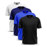 4 Camisa Térmica Fitness Academia Proteção Uv Solar Fator 50