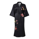 Ledamon Albornoz Tipo Kimono Largo Para Mujer, Talla Grande,