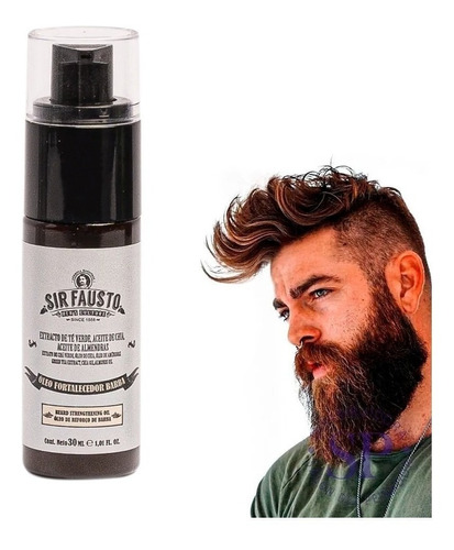 Loción Estimulante Para Crecimiento De Barba Y Pelo 30ml