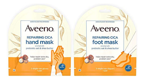 Mascarillas Para Pies Aveeno Repairing Cica Mascarilla Para