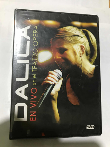 Dalila En Vivo En El Teatro Ópera Dvd Nuevo Original Cerrado