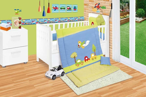 Set Edredon Cuna Cama Corral Baby Baby Modelos Niño