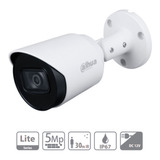 Dahua Cámara Bullet Hfw1500t28 5 Mp Lente 2.8 Mm 111 Grados De Apertura Ir Inteligente De Hasta 30 Mts Protección Ip67 Micrófono Integrado Metálica Estilo Bala Múltiples Formatos De Video Blanca