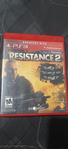 Jogo De Ps3 Resistance 2 Semi-novo Completo De Coleção