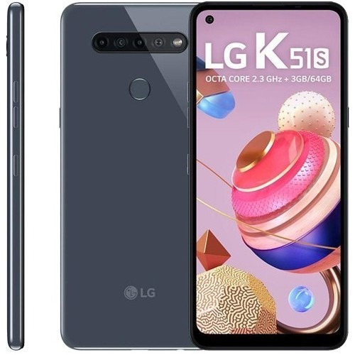 Smartphone LG K51s - Titanium - Ram 3gb - 64gb - 6.5  - 4g