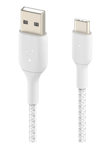 Cable Original Belkin Carga Rápida Salida Usb A C 2 Metros 