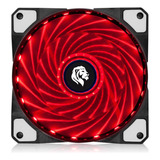 Cooler Hayom Fc1300 Fan Vermelho Estático 12x12cm