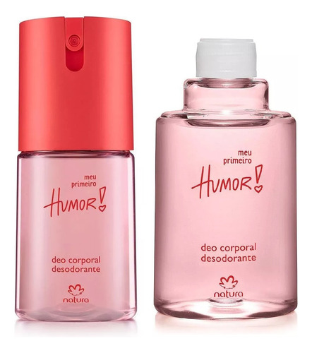 Meu Primeiro Humor Natura Deo Corporal + Refil Feminino 100ml