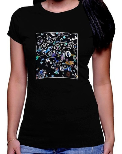 Camiseta Premium Dtg Rock Estampada Led Zeppelin 05