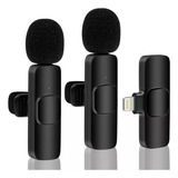 Microfone Sem Fio Duplo Lapela Profissional iPhone Android  