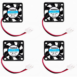 4pcs 3d Printer Fan 12v, 40mm 12 Volt Fan 0.08a Dc Mini Quie