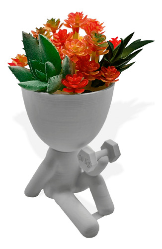 Robert Plant (bob) Fitness - Malhando - Vaso Decorativo