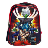 Mochila Dragon Ball Z Vegeta Goku Escolares Primaria Club Y+